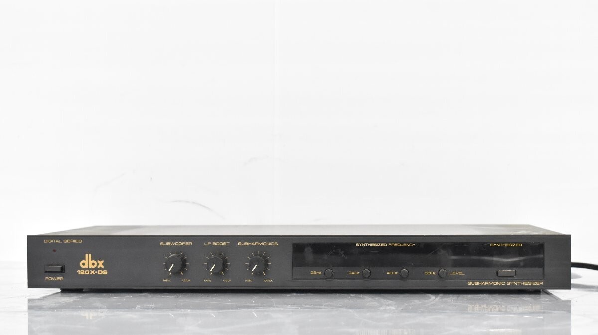 DBX 120X-DS Subharmonic Synthesizer Digital | eBay