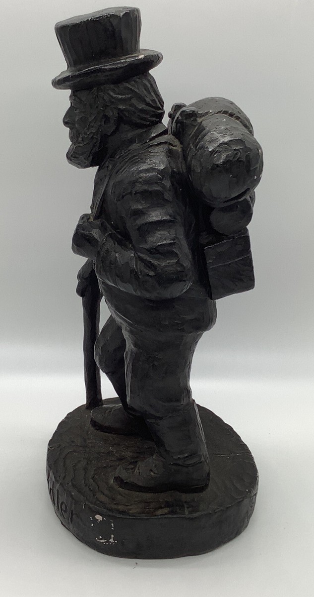the peddler by austin products 1969 black finish sculptures