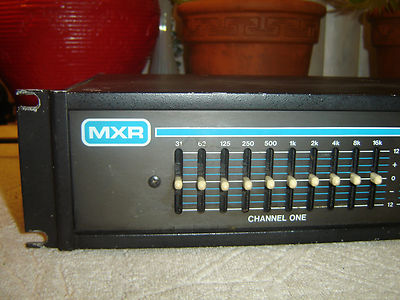 MXR 170, 2 Channel, 10 Band, Dual Octave Graphic Equalizer, Eq