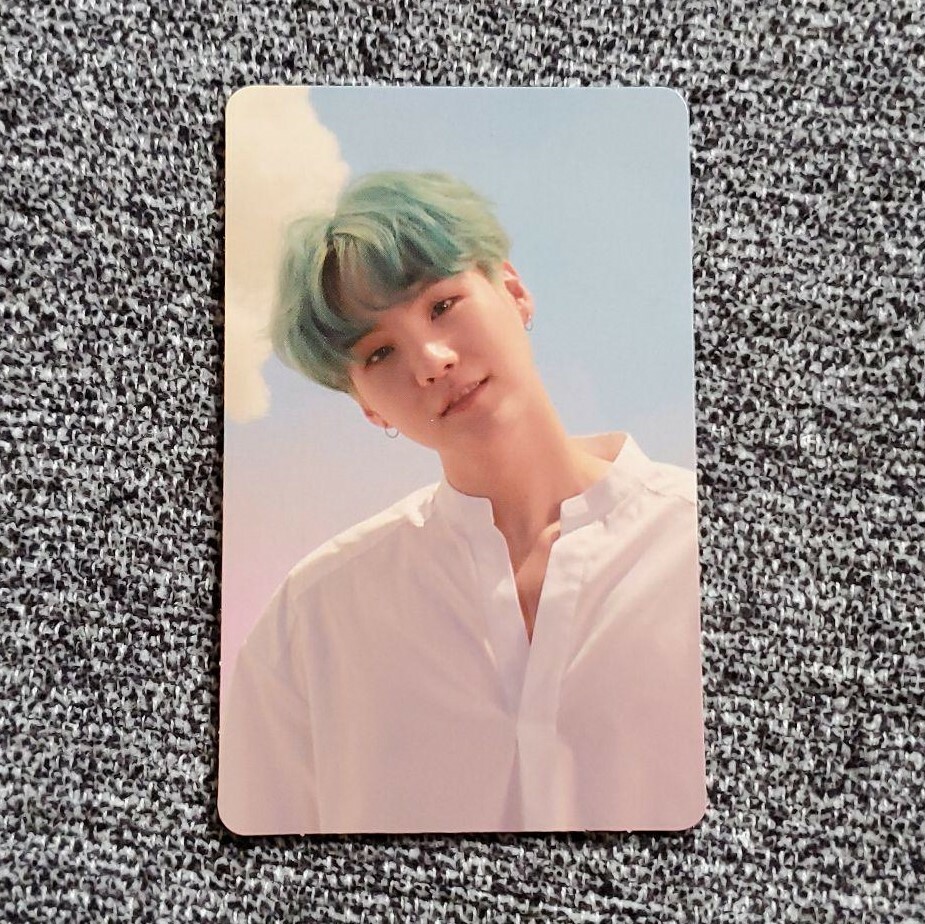 BTS SUGA Love Yourself Her O ver. Official Photocard Photo Card PC