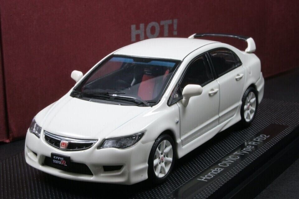 EBBRO 44293 1:43 SCALE HONDA CIVIC TYPE-R FD2 JDM 2007 DIE CAST