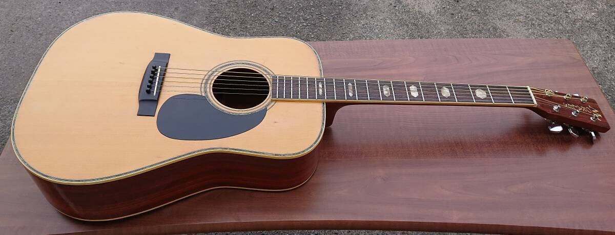 Acoustic Guitar Morales by Zen-On MW250 Natural Made in Japan Good