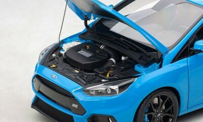1/18 Ford USA Focus RS 2016 Nitrous Blue Metallic Model Car by