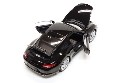 Welly NEX 1:18 Porsche 911 Carrera S Coupe (991) in Black | eBay