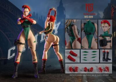 New STAR MAN MS-009 Cammy Street Fighter ZERO Cosplay 1/6 Action