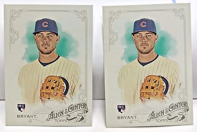2) Kris Bryant 2015 Topps Allen & Ginter RC Rookie Card Menge #85