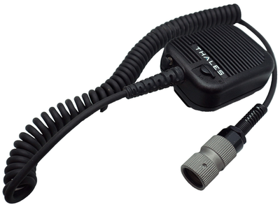 Thales Prc-148 MBITR Speaker Microphone 1600469-4 PTT Hand Mic for
