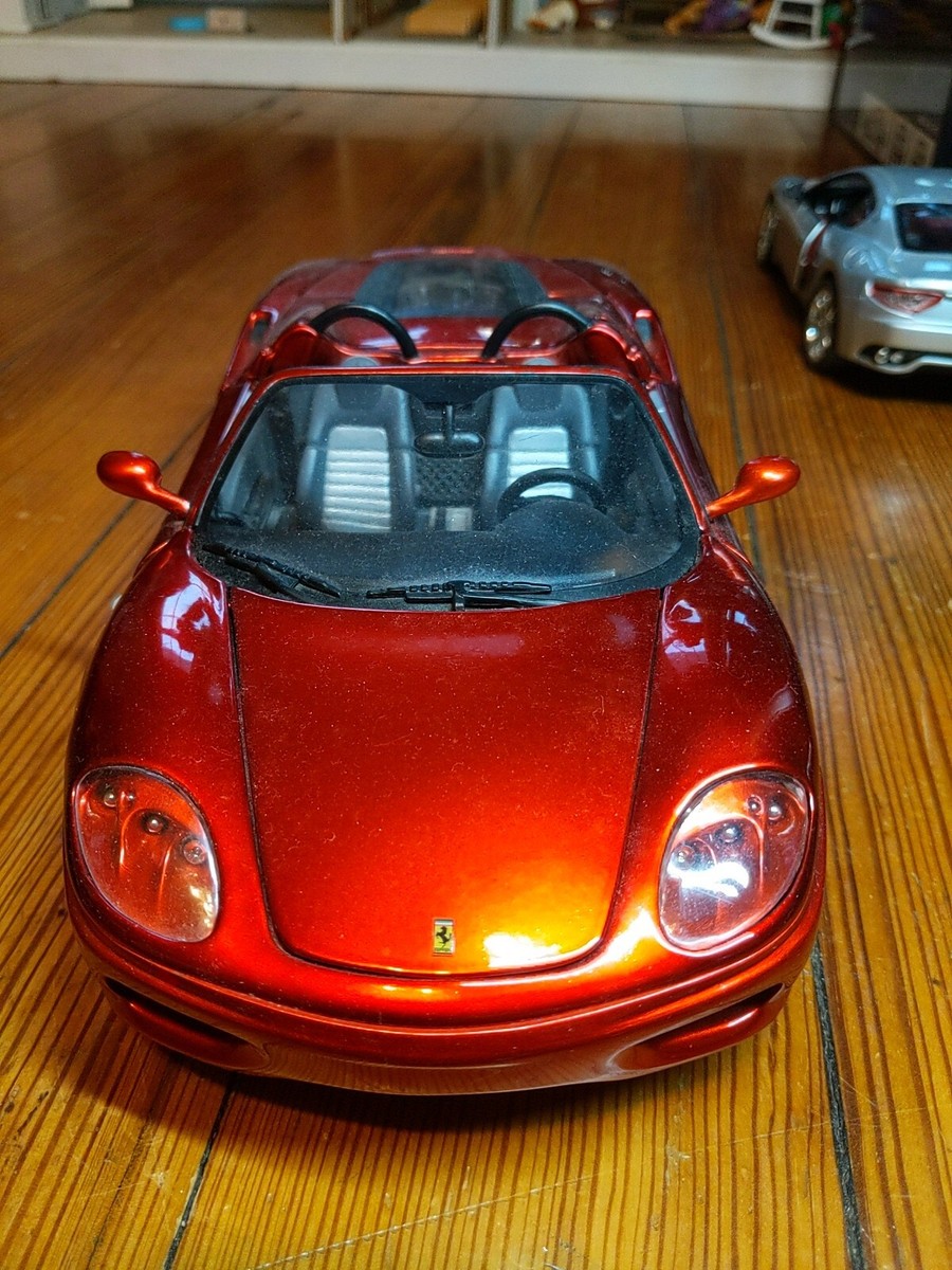 Ferrari 360 Spider Convertible Whips 1:18 Scale Diecast Model Car