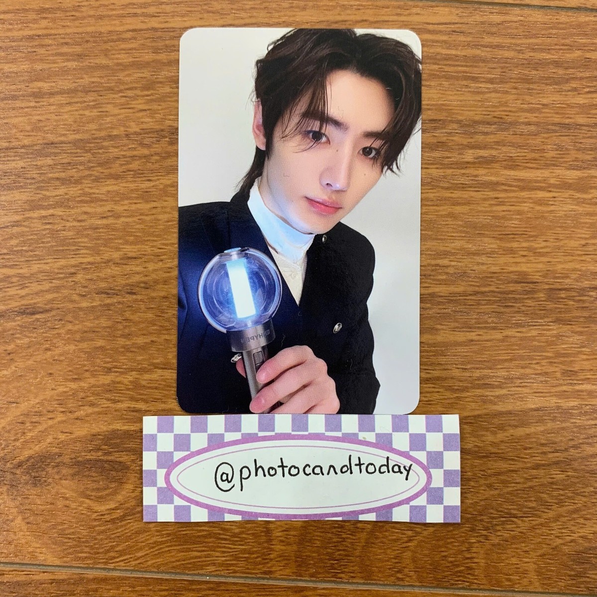 ENHYPEN WORLD TOUR FATE IN SEOUL DARK MOON ENGENE ZONE PHOTOCARD