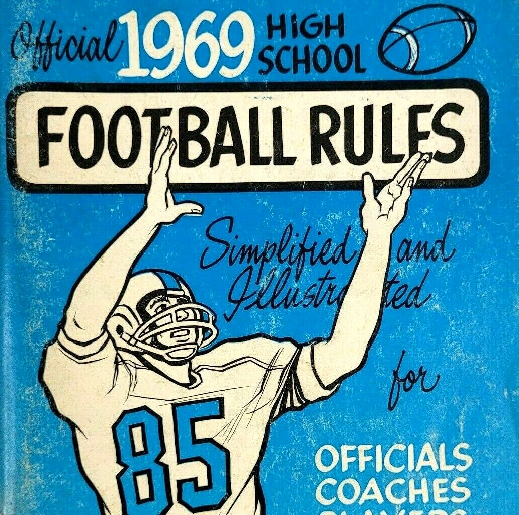 VTG 1969 Football Rules Book Manual State National High School
