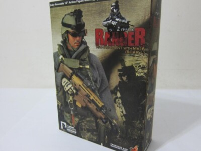 1/6 Hot Toys Soldier Story U S Army Ranger 75th Regiment MK16 SCAR