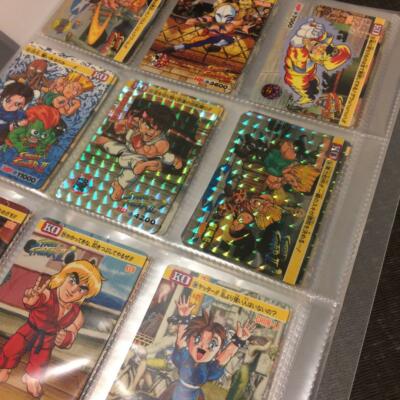 Carddass Street Fighter II Vintage 1990s TCG Trading Cards | eBay