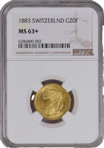 Switzerland 2017 Shooting Thaler 500 Swiss Francs Glarus Gold NGC