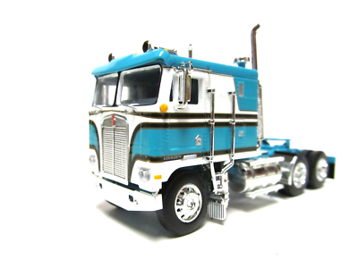 DCP / FIRST GEAR 1/64 SCALE KENWORTH K-100 FLAT TOP, TEAL & WHITE