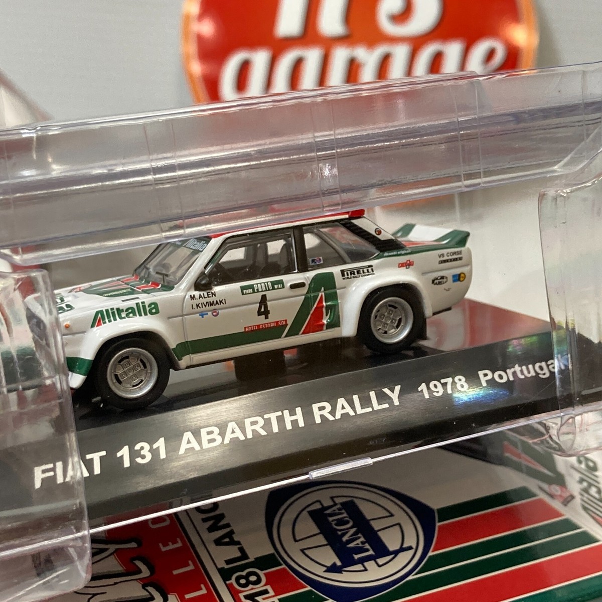 CM's 1/64 Rally Car Collection LANCIA and FIAT SS. 18 Diecast