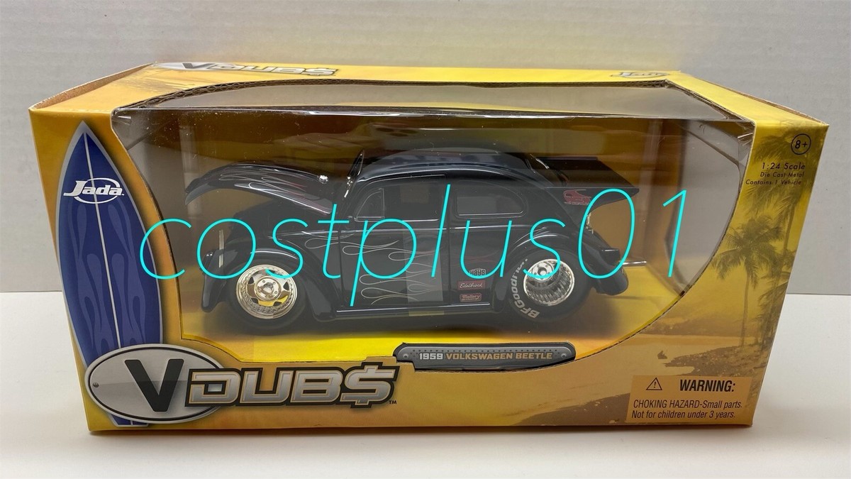 JADA V DUBS 1959 VOLKSWAGEN BEETLE VW 1:24 BLACK | eBay