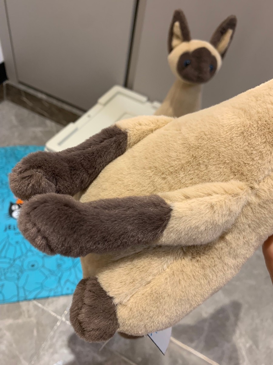 Jellycat IRIS SIAMESE CAT Soft Plush Toy NWT | eBay