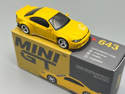 Nissan Silvia S15 Rocket Bunny Nissan 240SX MiniGT #643 1/64 scale
