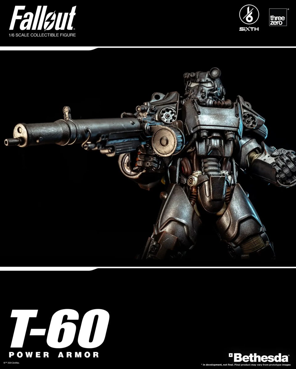 Threezero Fallout T-60 Power Armor 1/6 scale Collection Action