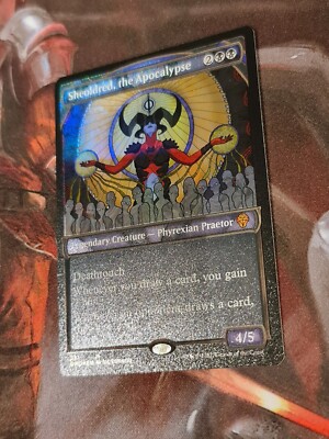 MTG Textured Foil Showcase #331 - Sheoldred, the Apocalypse - DMU