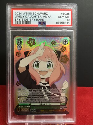 Weiss Schwarz Lively Daughter, Anya SPYR Spy X Family English PSA