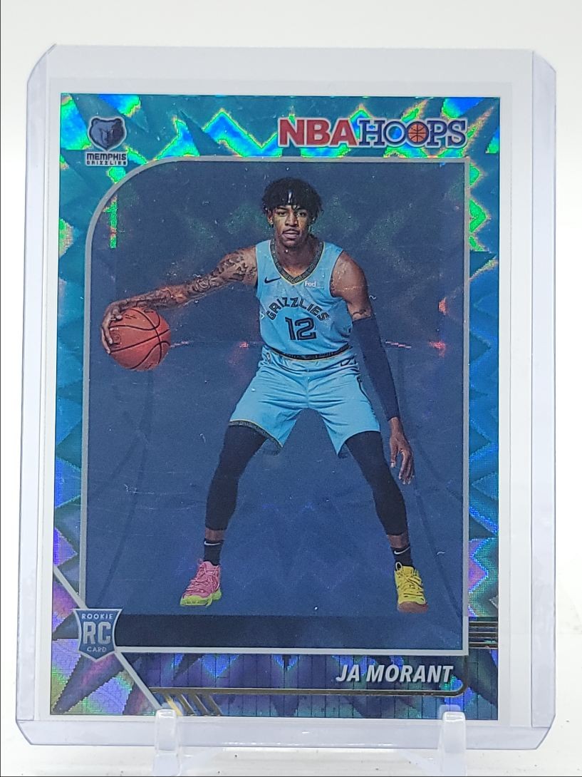 Ja Morant 2019 Hoops #259 Teal Explosion Price Guide - Sports Card
