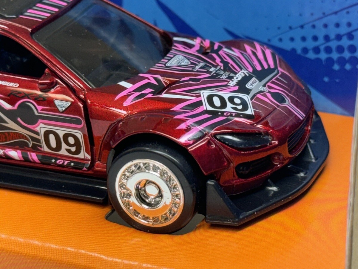 NEW 2024 Hot Wheels Pull-Back Speeders Mazda RX8 Custom | eBay