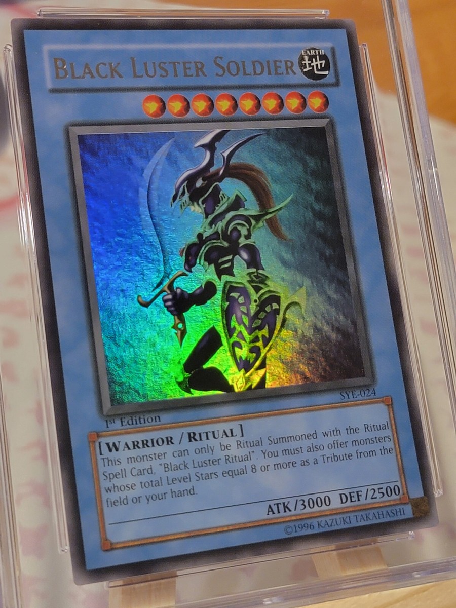 Yu-Gi-Oh! TCG Black Luster Soldier SYE-024 1st Edition Grade 9.5