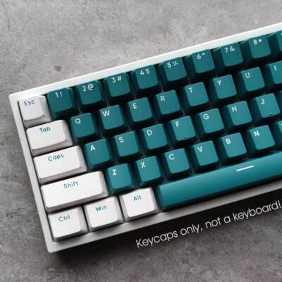 PBT Double-shot Keycap Set 117keys Mars Green for Cherry MX