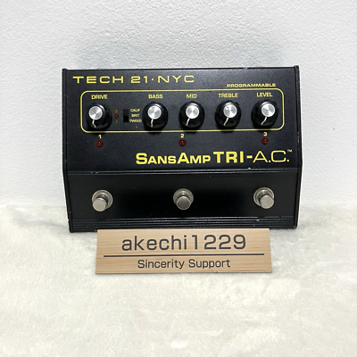 ブラックフライデー TECH 21 NYC SansAmp TRI-A.C. TRI-A.C. – Tech 21 NYC