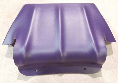 Ski-Doo ZX Chassis Skid Plate OEM Part # 502006554 with install
