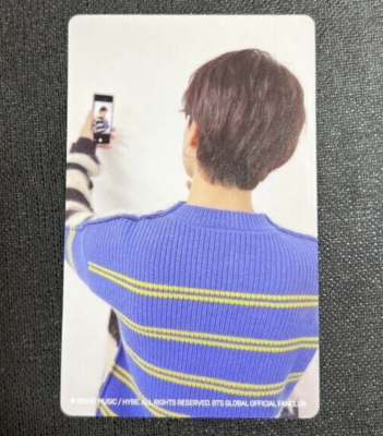 BTS JIMIN Japan Official FC FANCLUB and mobile Limited Photo Card