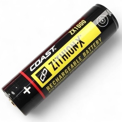 Coast ZX1010 ZITHION-X Rechargeable Li-Ion Battery USB Port for