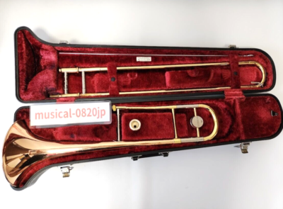 YAMAHA YSL-3530R Trombone Gold Hard case | eBay