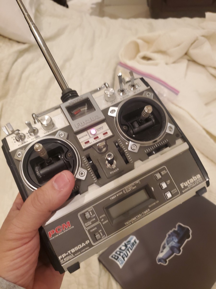 Rare Futaba FP-T8SGA-P PCM Radio Controls Back to the Future Marty