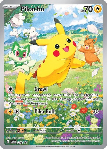 PSA 10 Pikachu Scarlet & Violet Promo 001/SV-P Pokemon Card