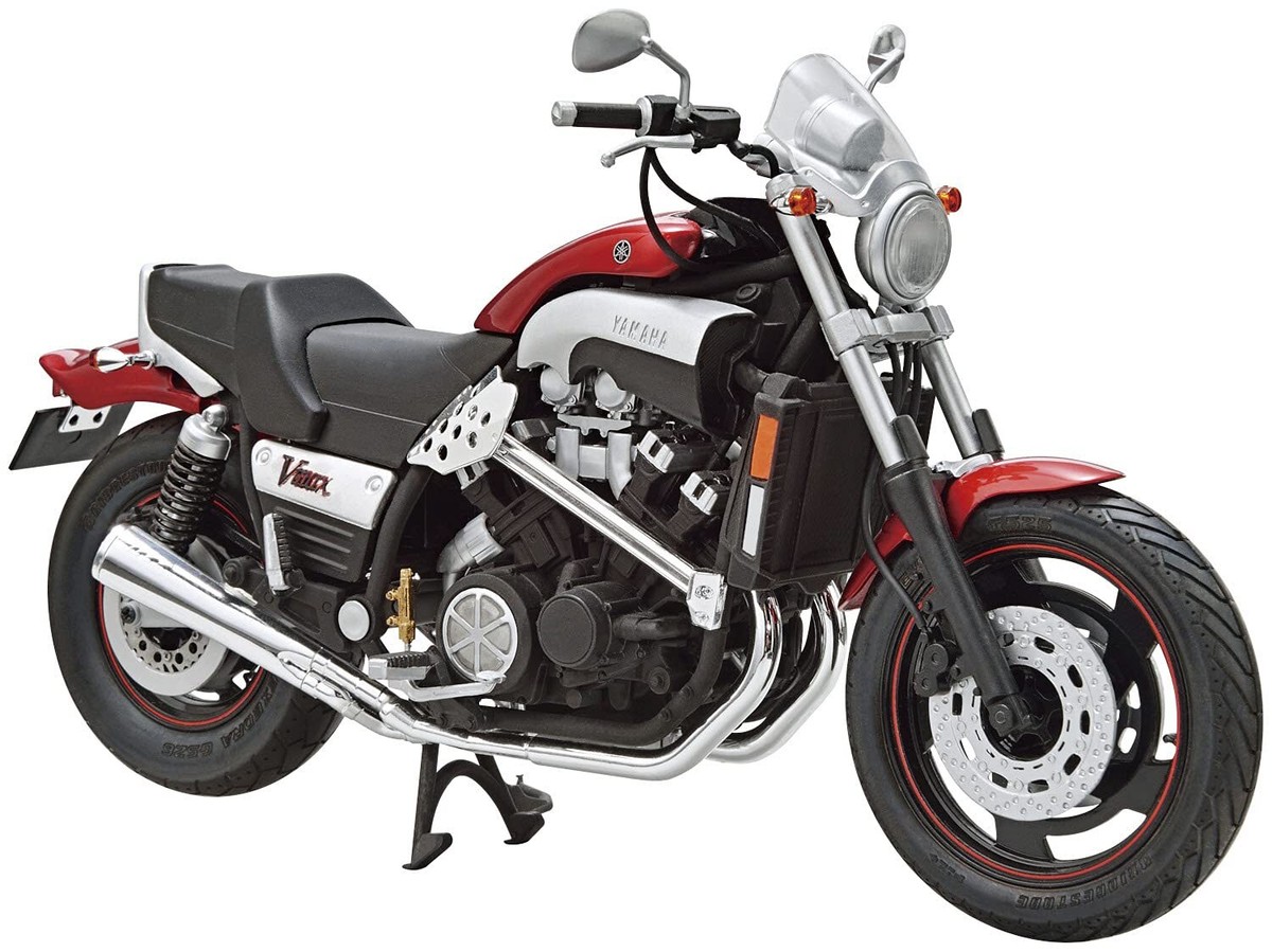 AOSHIMA 1/12 Model Kit Yamaha 5gk VMAX 2004 With Custom Parts 5699