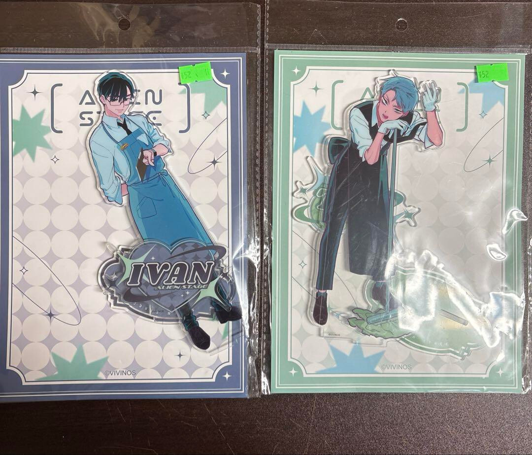 Alien Stage IPSTAR IVAN Till Acrylic Stand 2 Types Set Cafe China