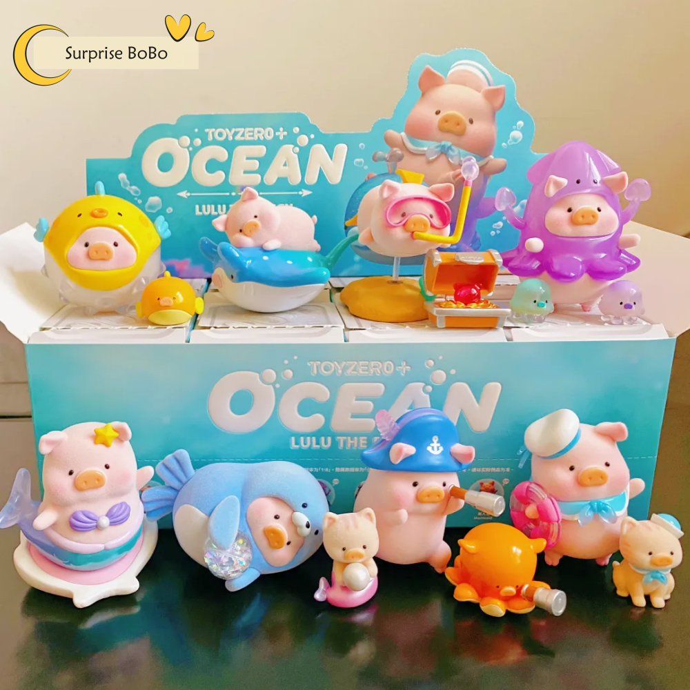 Toyzero+ LuLu The Piggy Ocean Series Blind Box Confirmed FigureToy