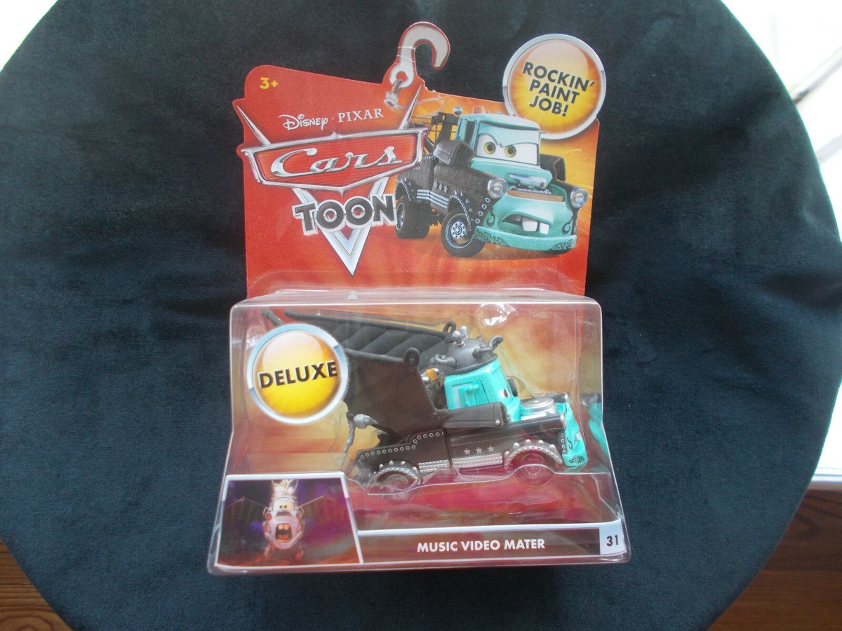 NEW Disney Pixar Cars Toon MUSIC VIDEO MATER Rockin Paint Job