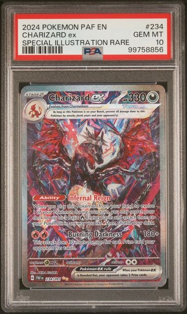 Pokemon TCG Paldean Fates Special Illustration Rare Charizard EX