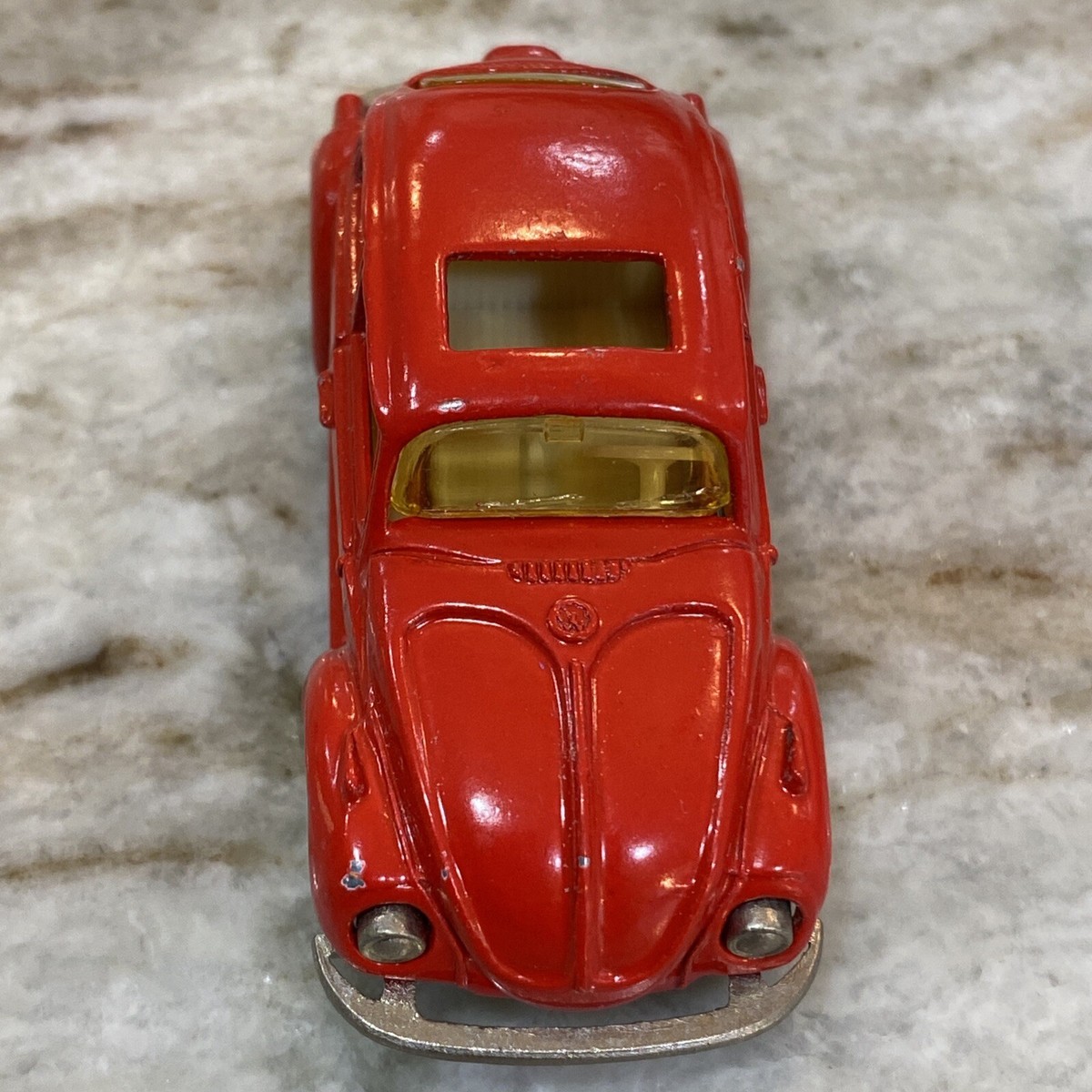 Majorette no 202 Volkswagen VW 1302 red Vintage Made France metal