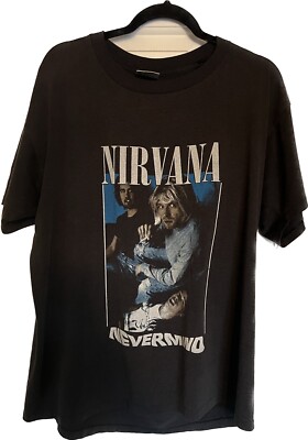 Vintage Nirvana Nevermind Promo Shirt XL Oneita | eBay