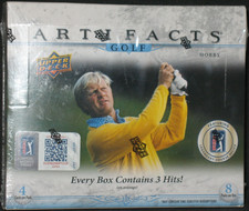 Upper Deck Artifacts 2021 Golf Hobby Box (32 Cards) for sale