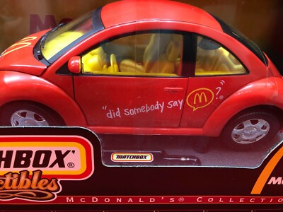 VINTAGE 1999 McDONALDS VW BEETLE 1/18 MATCHBOX COLLECTIBLE | eBay