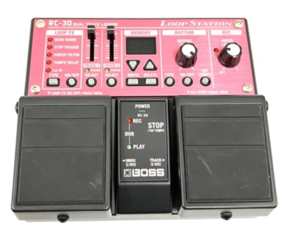 Boss RC-30 Loop Station Looper Guitar Effects Pedal In Working