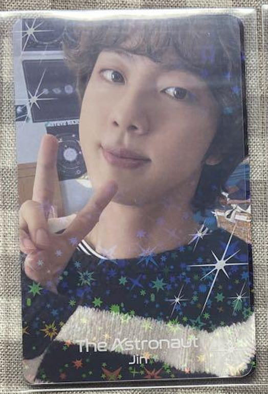 BTS JIN The Astronaut JPFC Universal Music Official Photocard FC