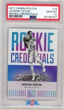 Jayson Tatum #18 Prices | 2017 Panini Status Rookie Credentials