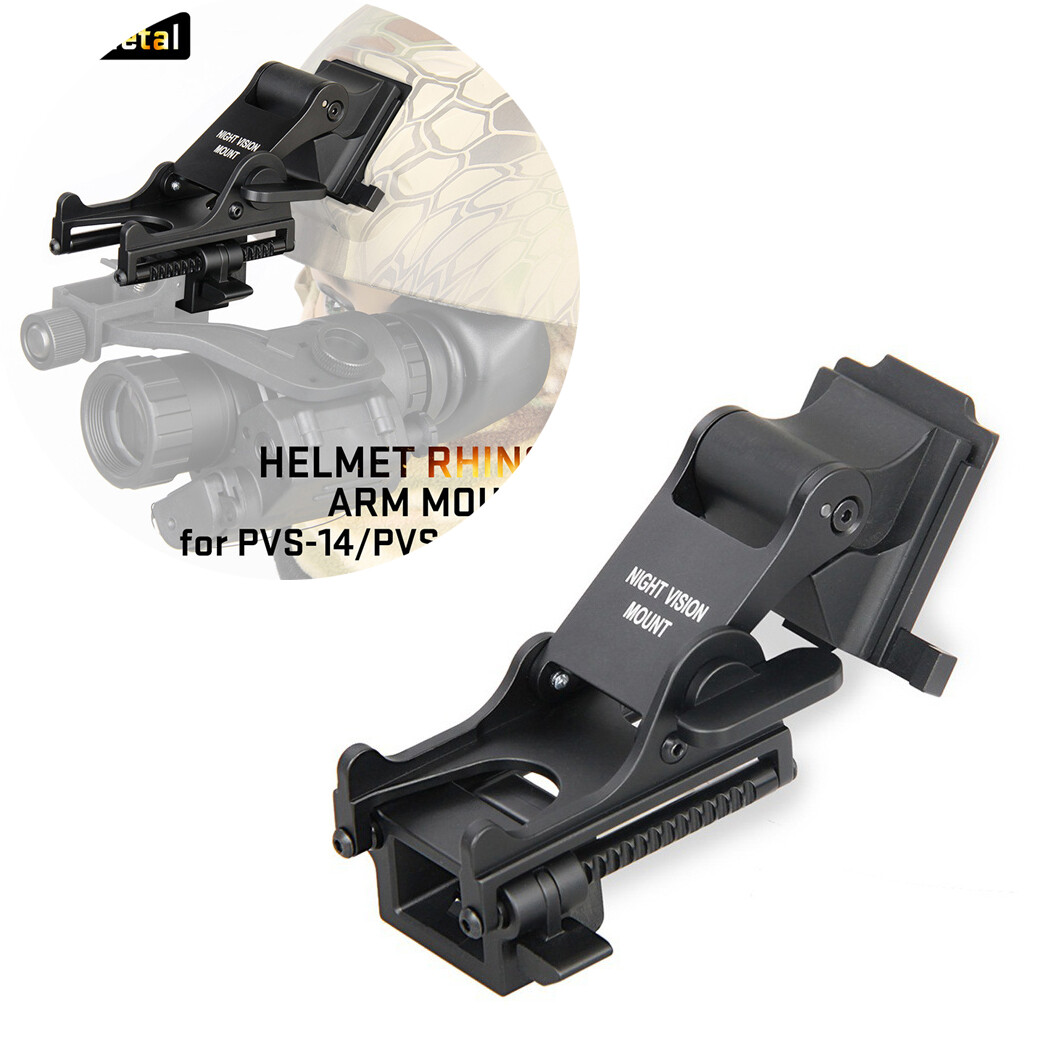 Metal NVG Mount PVS-7 PVS-14 Night Vision Goggles Rhino Arm for
