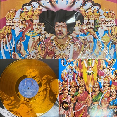 JIMI HENDRIX Axis: Bold As Love Orange Colored Numbered Vinyl